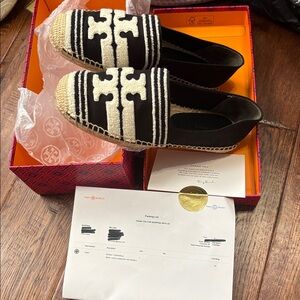 Tory Burch Double T Espadrilles